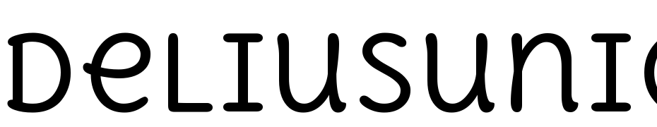 Delius Unicase Font Download Free